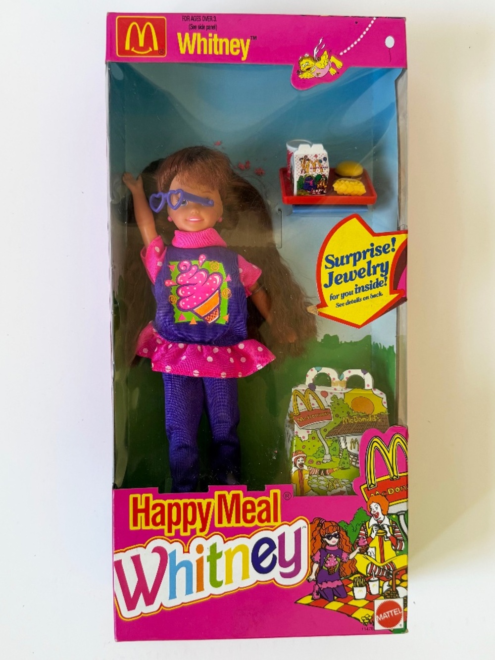 Barbie Happy Meal Whitney Doll Vintage 1993 McDonald's NIB / SEE PHOTOS